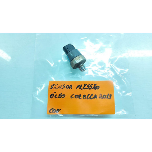Sensor Oleo Bloco Motor Toyota Corolla 2.0 Ano 2018 2019