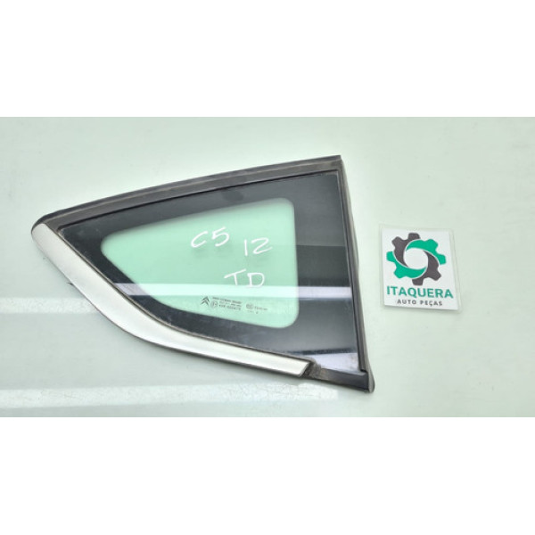 Vidro Vigia Traseiro Direito Citroen C5 Ano 2011 2012