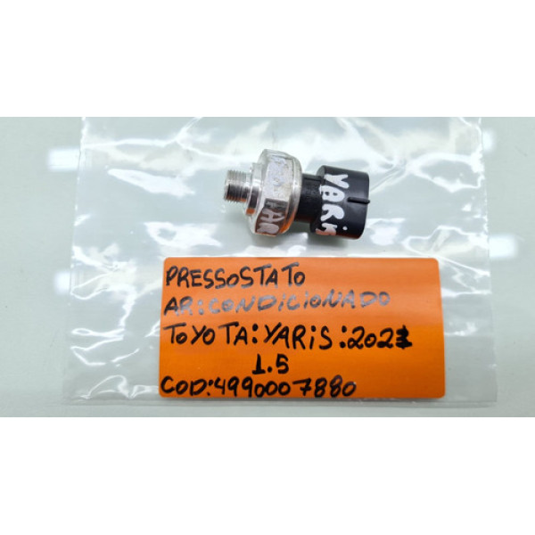 Sensor Pressao Ar Condicionado Toyota Yaris 1.5 Ano 2021