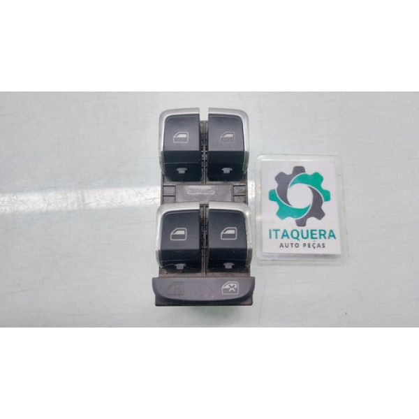 Botão Comando Vidro Dianteira Esquerda Audi A4 Ano 2014 2015