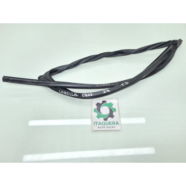 Borracha Vidro Traseiro Direito Corolla Cross Ano 2022 2023