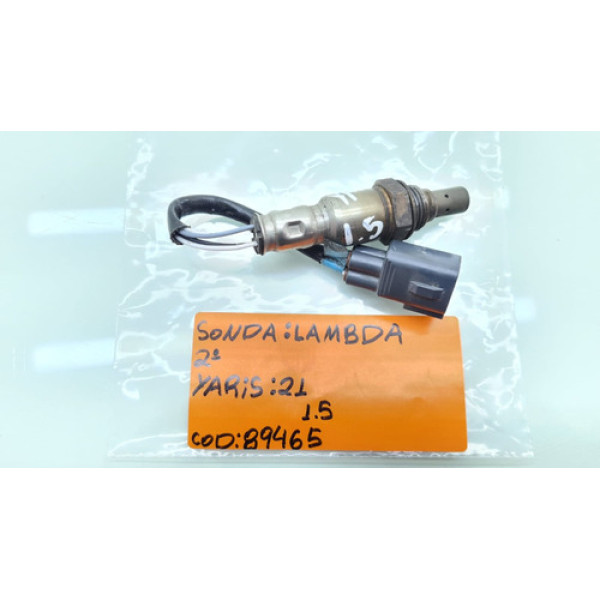 Sonda Lambda Secundaria Toyota Yaris 1.5 Ano 2020 2021