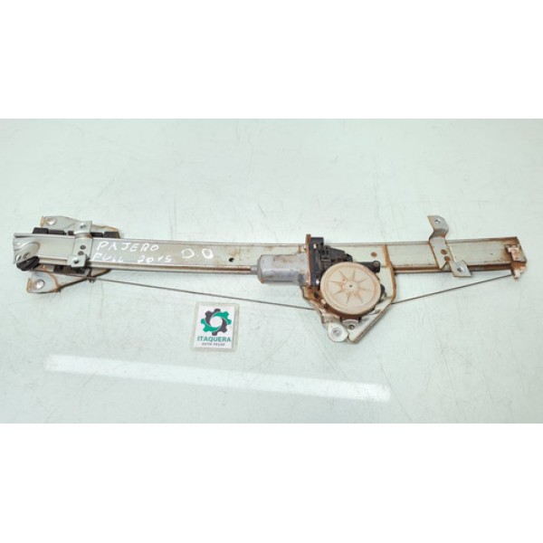 Maquina Vidro Dianteiro Direito Pajero Full Ano 2015 Avaria