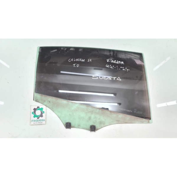 Vidro Porta Traseira Direita Citroen C4 Lounge Ano 2019