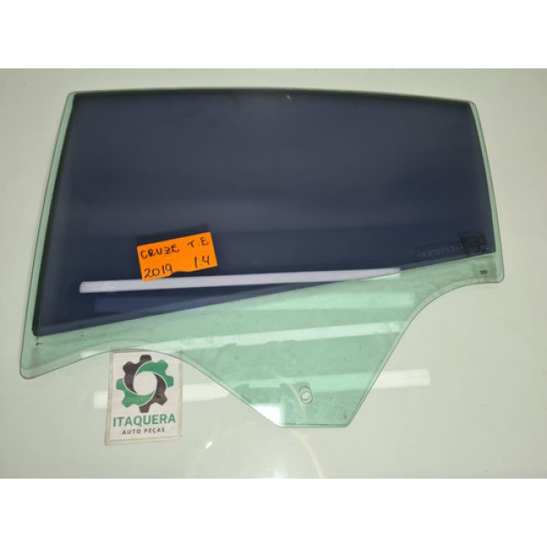 Vidro Porta Traseira Esquerda Gm Cruze Sedan Ano 2018 2019