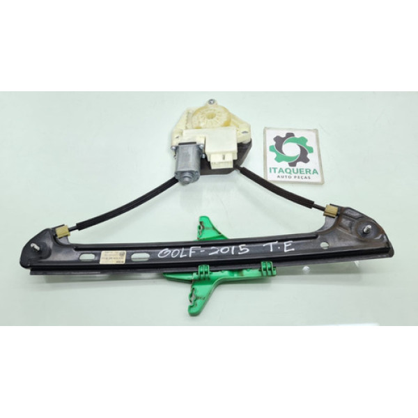 Máquina Vidro Traseira Esquerda Vw Golf Tsi Ano 2014 2015