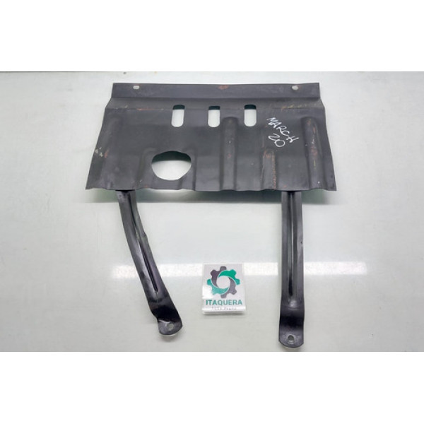 Protetor Carter Peito Aço Nissan March Ano 2019 2020