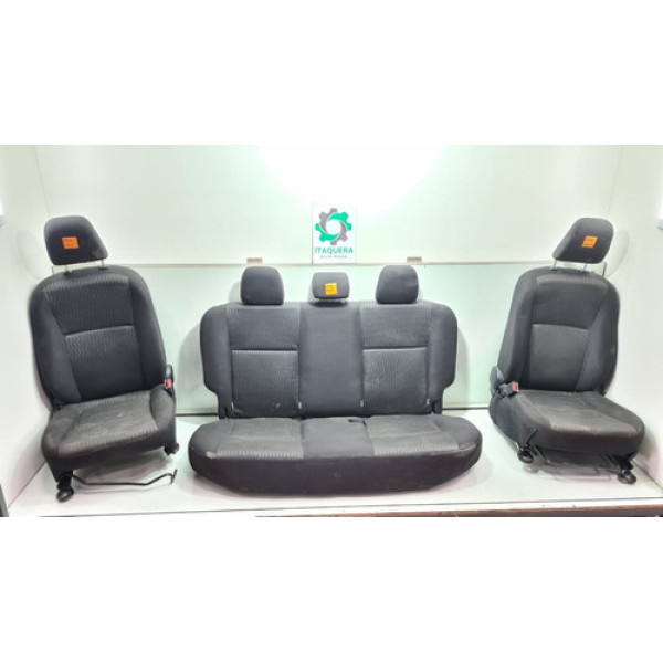 Jogo Bancos Toyota Etios Ano 2016 2017 2018 ( Tecido Hatch )