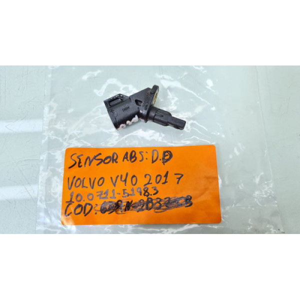 Sensor Abs Dianteiro Volvo V40 Xc60 2.0 Turbo Ano 2017 2018