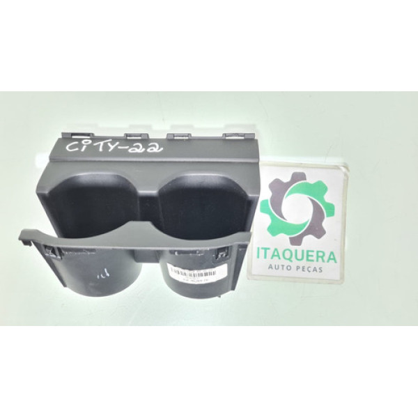 Porta Copos Central Honda City 1.5 Ano 2020 2021 Original