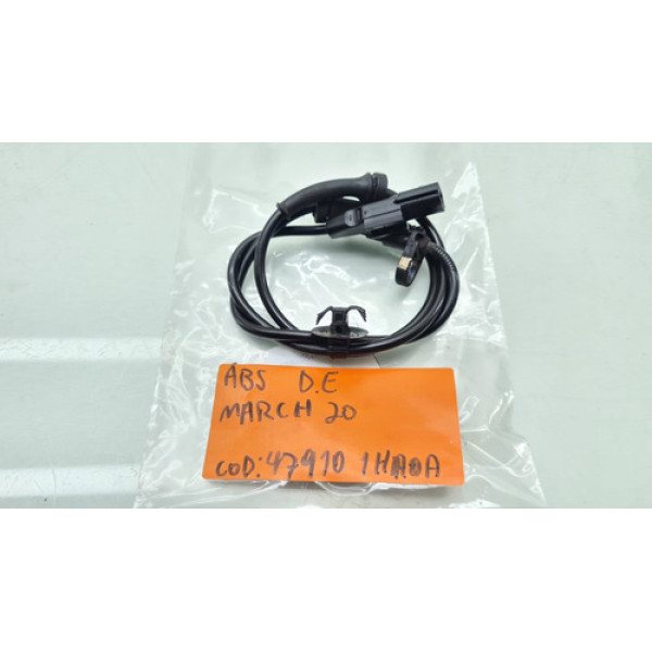 Sensor Abs Dianteiro Nissan March Ano 2019 2020