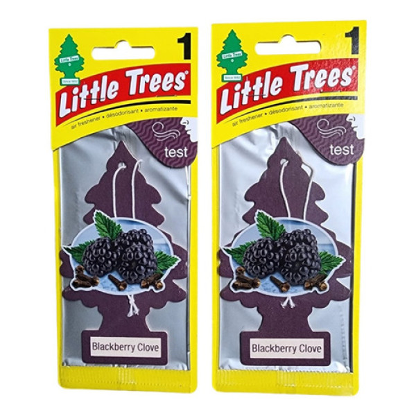 2 Little Trees Cheirinho Automotivo Blackberry Clove Origina