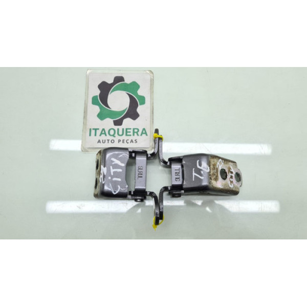 Par Dobradiça Porta Traseira Esquerda Honda City Ano 2021