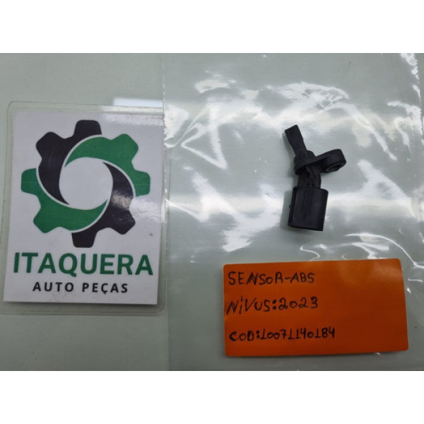 Sensor Abs Traseira Esquerda Vw Nivus 1.0 Tsi Ano 2021 2022