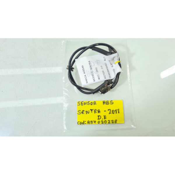 Sensor Abs Dianteiro Esquerdo Nissan Sentra 2.0 Ano 2011