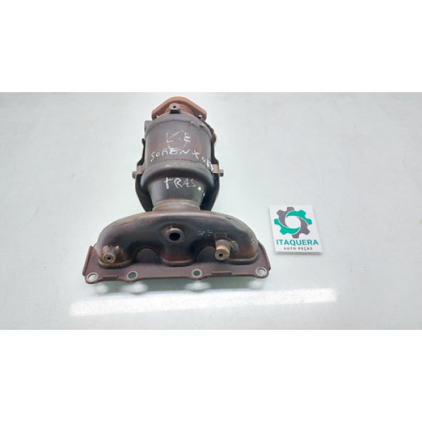 Catalisador Lado Esquerdo Kia Sorento 3.5 Ano 2012 2013