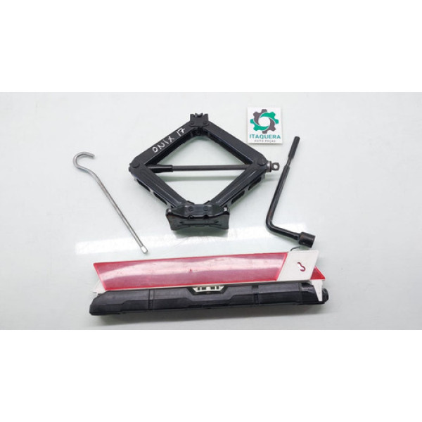 Kit Macaco Chave Roda Triangulo Chevrolet Onix Ano 2016 2017