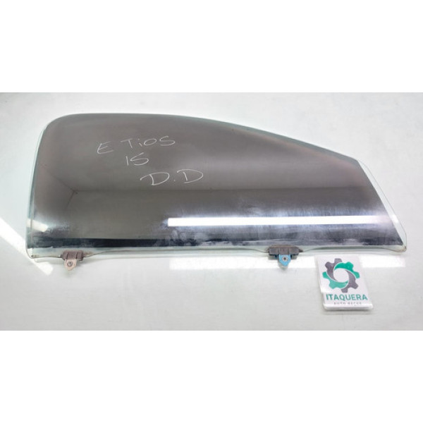 Vidro Porta Dianteiro Direito Toyota Etios Ano 2014 2015