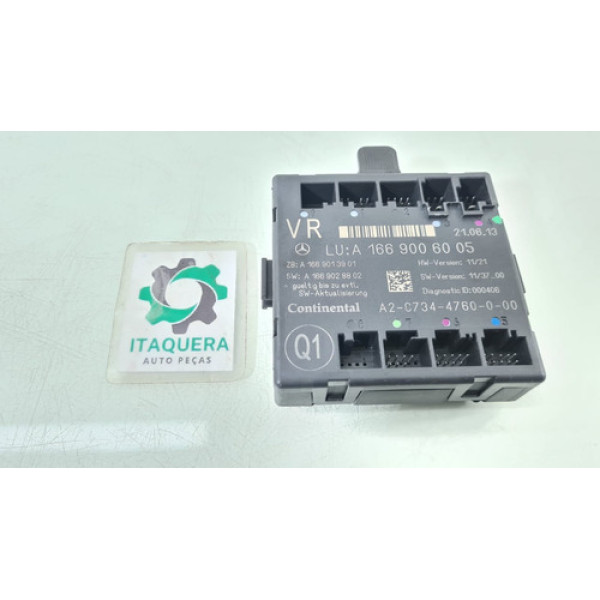 Modulo Porta Dianteira Direita Mercedes Ml63 Ml350 Ano 2014