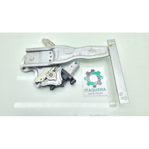 Maquina Vidro Traseira Esquerda Nissan March Ano 2019 2020