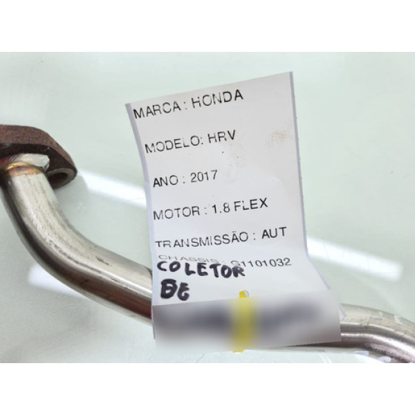 Cano Catalisador Honda Hrv 1.8 Ano 2016 2017 2018