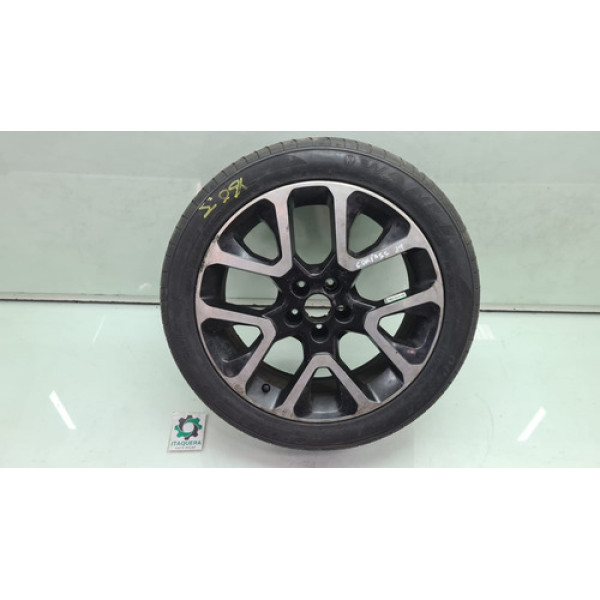 Roda Com Pneu Meia Vida 245/45r19 Jeep Compass Ano 2018 2019