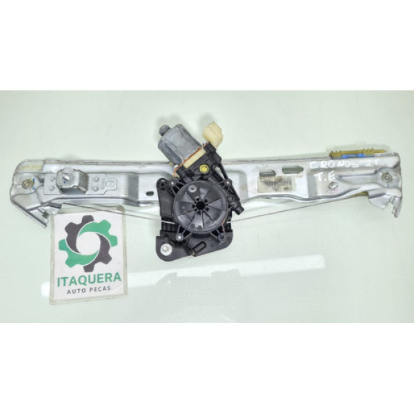 Maquina Vidro Traseiro Esquerdo Fiat Cronos Ano 2020 2021
