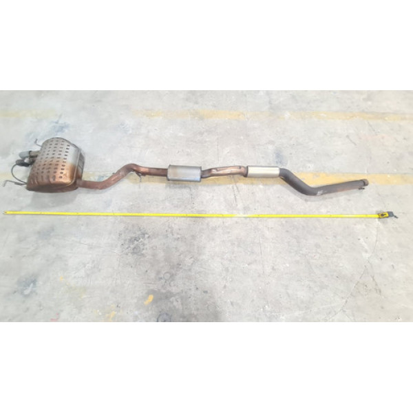 Escapamento Silencioso Bmw X1 2.0 Turbo Ano 2014 