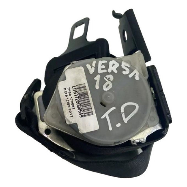 Cinto Segurança Traseiro Direito Nissan Versa 2017 2018