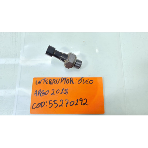 Interruptor Oleo Cebolinha Pressão Fiat Argo 1.0 Ano 2018