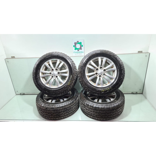 Jogo Rodas Pneu Bom Mitsubishi Pajero Full Aro 18 Ano 2015