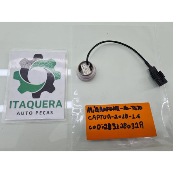 Sensor Microfone Teto Captur Kwid Logan Sandero Ano 2018