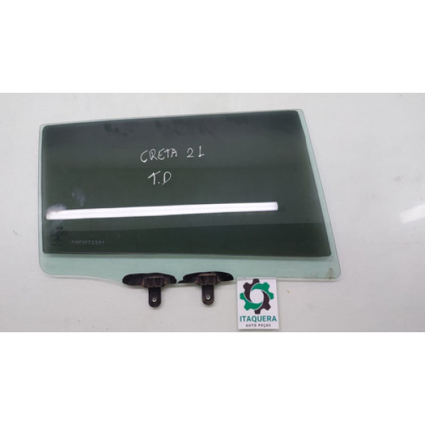Vidro Porta Traseiro Direito Hyundai Creta Ano 2021 2022