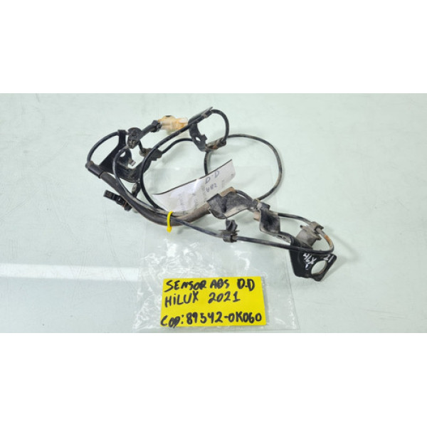 Sensor Abs Dianteiro Direito Hilux 2021 2022 N° 895420k060