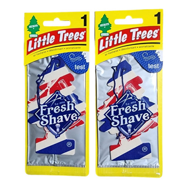 2 Little Trees Cheirinho Automotivo Fresh Shave Original
