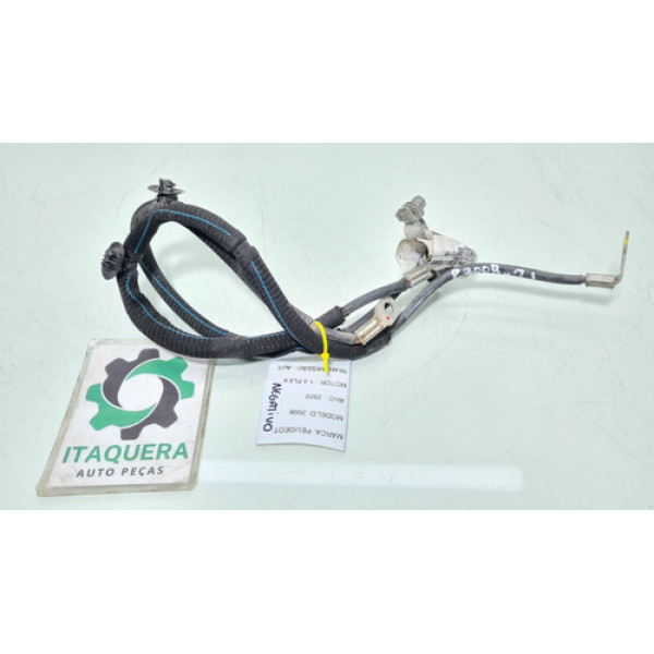Cabo Bateria Negativo E Sensor Peugeot 2008 Allure 1.6 2022