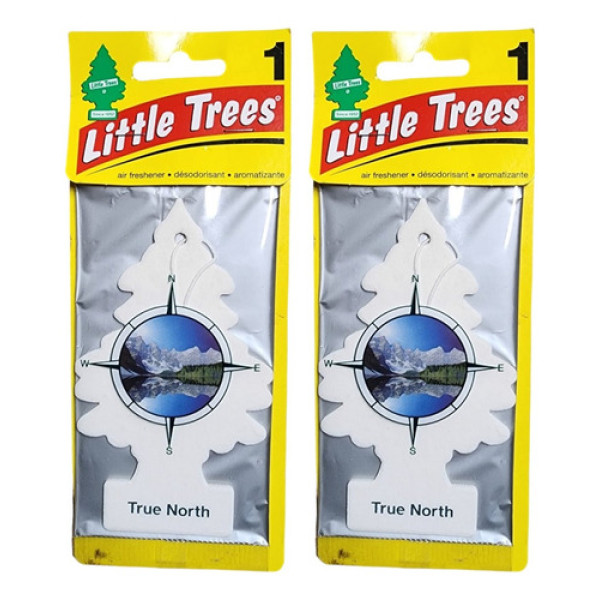 2 Little Trees Cheirinho Car Automotivo True North Original