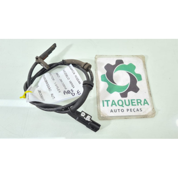 Sensor Abs Dianteiro Esquerdo Nissan Versa 1.6 2017 2018