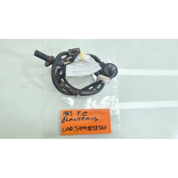 Sensor Abs Traseiro Esquerdo Hyundai Elantra 1.8 Ano 2013