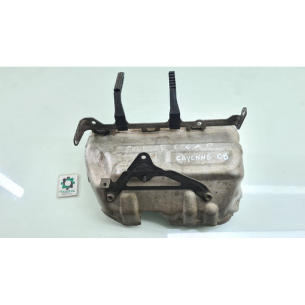 Protetor Suporte Coletor Escape Porsche Cayenne 3.6 Ano 2008