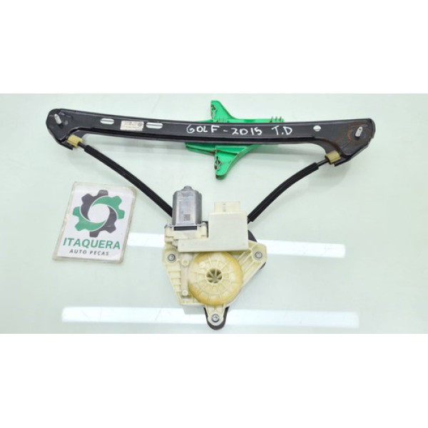 Máquina Vidro Traseira Direita Vw Golf Tsi Ano 2014 2015