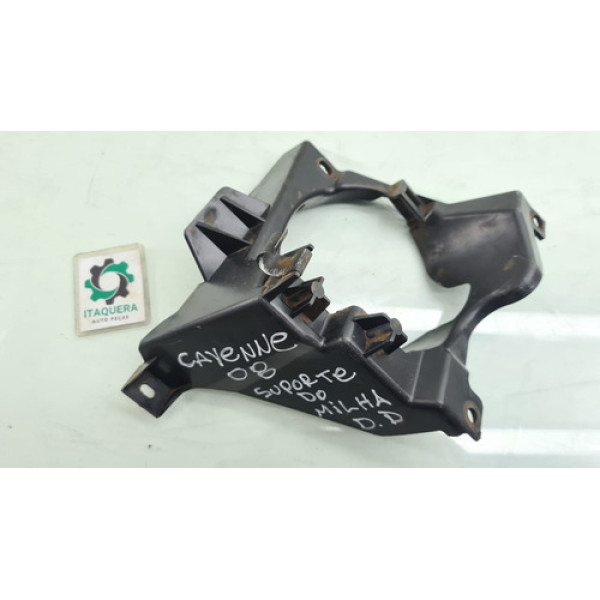 Suporte Farol Milha Lado Direito Porsche Cayenne Ano 2008