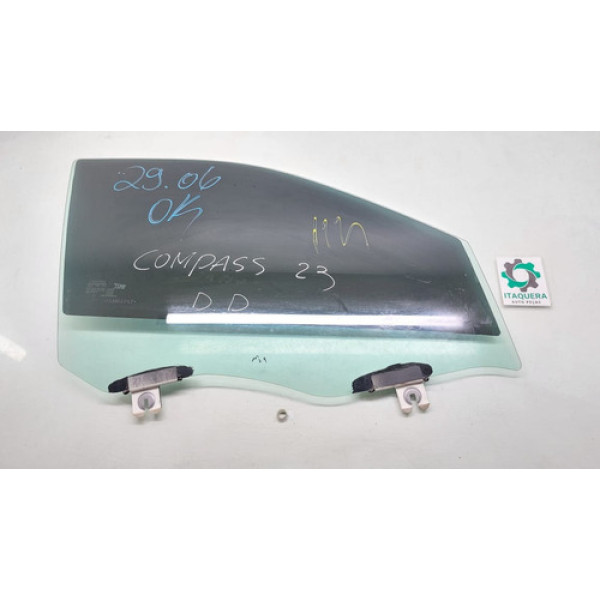 Vidro Porta Dianteiro Direito Jeep Compass Ano 2022 2023