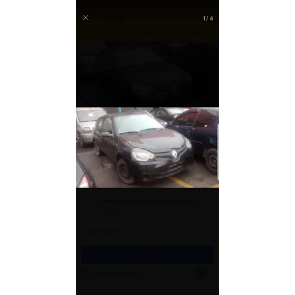 Sucata Para Retirada De Peças Clio 2014 1.0