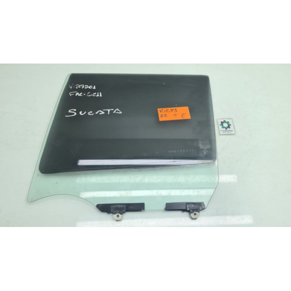 Vidro Porta Traseira Esquerda Nissan Kicks Ano 2022 2023