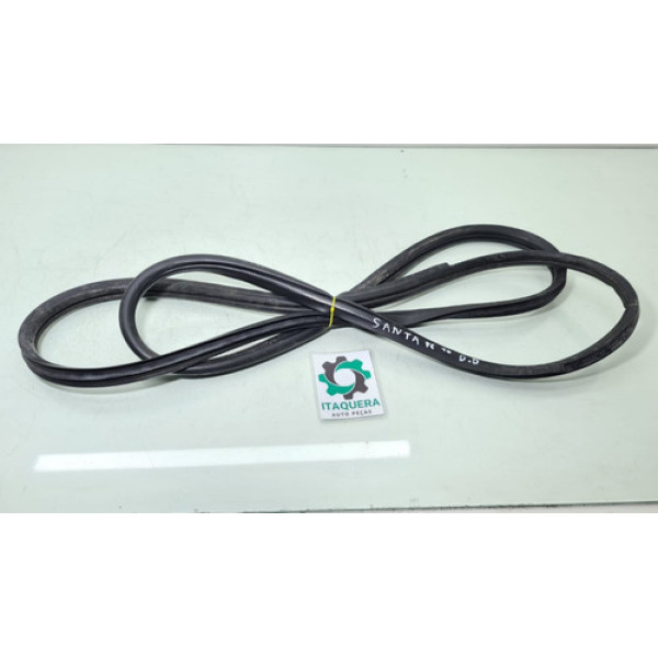 Borracha Porta Dianteiro Direito Santa Fé Ano 2009 2010