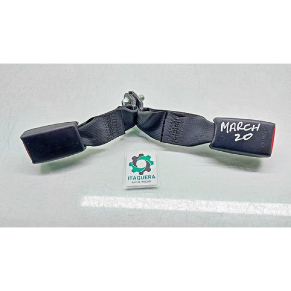 Engate Cinto Segurança Central Traseiro Nissan March 2020