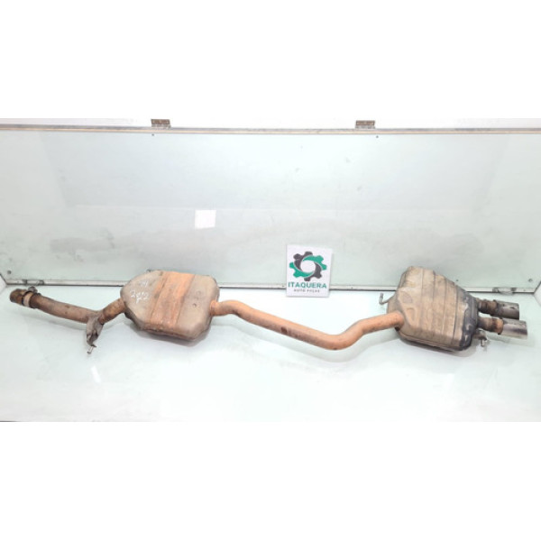 Silencioso Escapamento Ponteira Audi A4 2.0 Ano 2010 2011