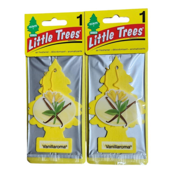  2 Little Trees Cheirinho Carro Automotivo Vanilla Original