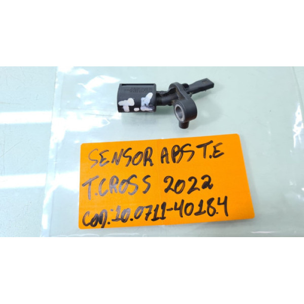 Sensor Abs Traseiro Esquerdo Vw Nivus Tcross N°10071140184